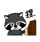 Fat raccoon（個別スタンプ：28）