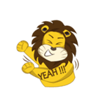 Joy Love Lions（個別スタンプ：5）