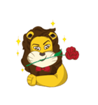 Joy Love Lions（個別スタンプ：17）