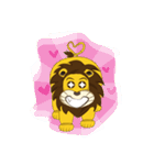 Joy Love Lions（個別スタンプ：20）