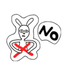Rabbit noisy（個別スタンプ：24）