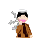 HN Muslim Boy（個別スタンプ：17）