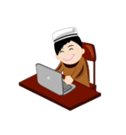 HN Muslim Boy（個別スタンプ：18）