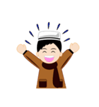 HN Muslim Boy（個別スタンプ：35）