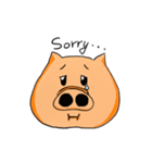 Optimistic pig（個別スタンプ：39）