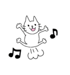 少年しろねこ（個別スタンプ：4）