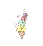 アイスクリームさん（個別スタンプ：6）