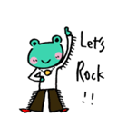 Let's froggy---Exclamation mark only2（個別スタンプ：23）