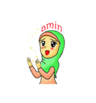 Zahara_Cute Hijab（個別スタンプ：10）