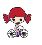 LucyChan and Momo（個別スタンプ：3）