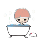 LucyChan and Momo（個別スタンプ：4）