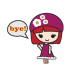 LucyChan and Momo（個別スタンプ：5）
