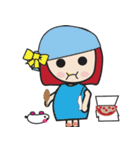 LucyChan and Momo（個別スタンプ：10）