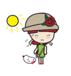 LucyChan and Momo（個別スタンプ：13）