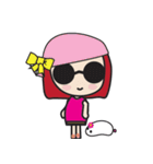 LucyChan and Momo（個別スタンプ：25）