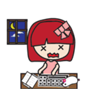 LucyChan and Momo（個別スタンプ：26）