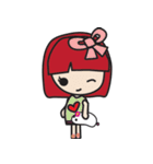 LucyChan and Momo（個別スタンプ：27）