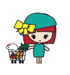 LucyChan and Momo（個別スタンプ：28）