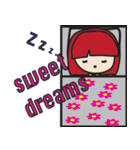 LucyChan and Momo（個別スタンプ：29）