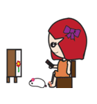 LucyChan and Momo（個別スタンプ：30）