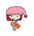 LucyChan and Momo（個別スタンプ：31）