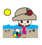 LucyChan and Momo（個別スタンプ：35）