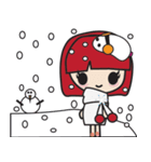 LucyChan and Momo（個別スタンプ：39）