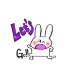 LET'Sうさぎ（個別スタンプ：1）