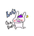 LET'Sうさぎ（個別スタンプ：7）