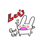 LET'Sうさぎ（個別スタンプ：8）