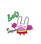 LET'Sうさぎ（個別スタンプ：10）