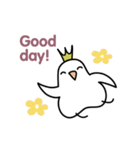 White Birds in the happy days（個別スタンプ：6）