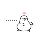 White Birds in the happy days（個別スタンプ：19）