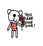 Polka Bear（個別スタンプ：1）