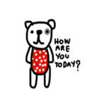 Polka Bear（個別スタンプ：2）