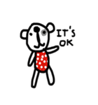 Polka Bear（個別スタンプ：8）