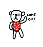 Polka Bear（個別スタンプ：11）