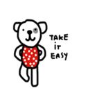 Polka Bear（個別スタンプ：15）