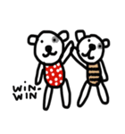 Polka Bear（個別スタンプ：18）