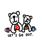 Polka Bear（個別スタンプ：23）