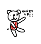 Polka Bear（個別スタンプ：35）