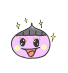 Purple onion smile（個別スタンプ：3）