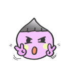Purple onion smile（個別スタンプ：9）
