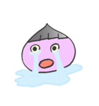 Purple onion smile（個別スタンプ：13）