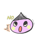 Purple onion smile（個別スタンプ：15）