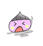 Purple onion smile（個別スタンプ：22）