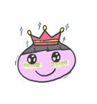 Purple onion smile（個別スタンプ：24）