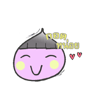 Purple onion smile（個別スタンプ：32）