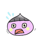 Purple onion smile（個別スタンプ：34）