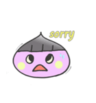 Purple onion smile（個別スタンプ：37）